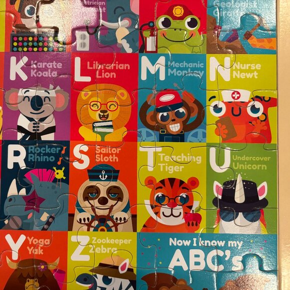 Alphabet Puzzle - 48 Pieces - Toddler Puzzle - Vibrant Colors - ABCs - Picture 7 of 9
